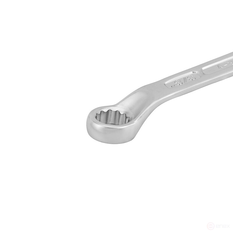 Ключ комбинированный дюймовый изогнутый NORGAU Industrial 3/8", N7B-3/8