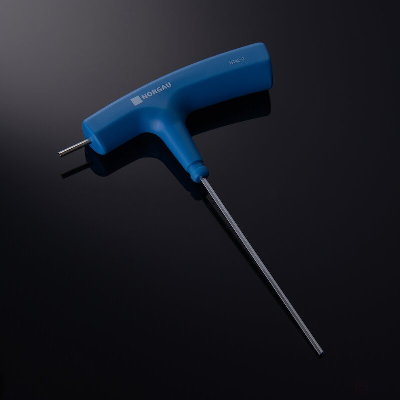 Ключ шестигранный NORGAU Industrial с Т-образной рукояткой 2 мм, NT42-2, SNCMV