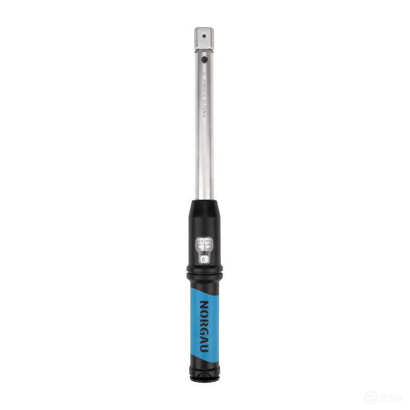 Ключ динамометрический предельный NORGAU Industrial с прямоугольным хвостовиком 9x12, 20-100 Нм, NTW45-010I