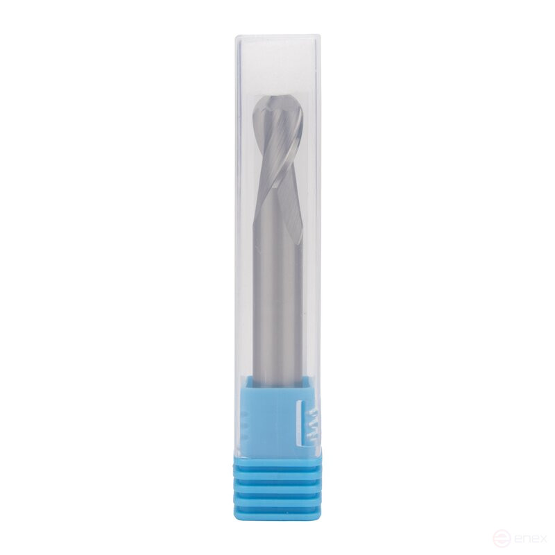 Фреза сферическая высокопроизводительная NORGAU Industrial по металлу 10 мм, Z2, VHM