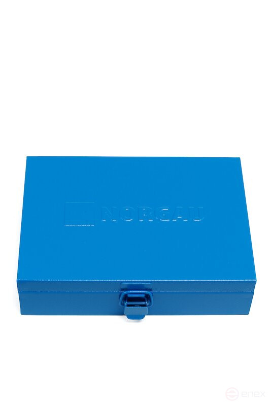 Set of twelve-sided socket heads 1/2”, inch dimensions NORGAU Industrial, ND1916-A5/16-1.1/4, 16 pieces