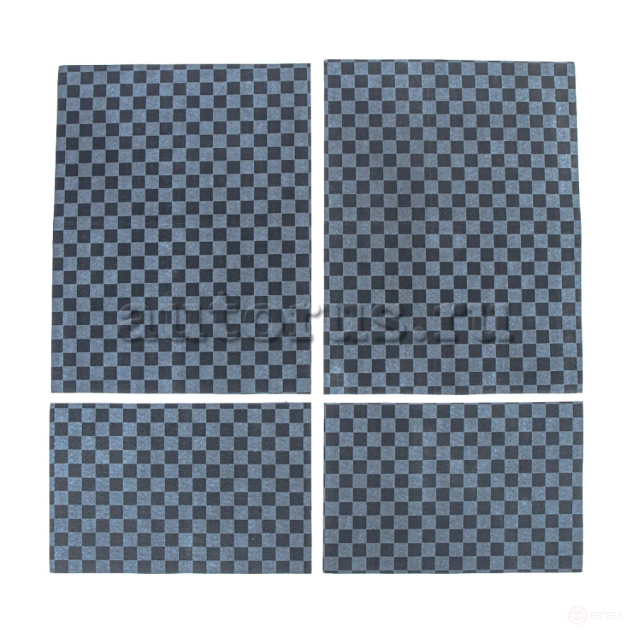 Коврики влаговпитывающие салонные 4шт (38x50см, 25x50см) BOLK BIN104003