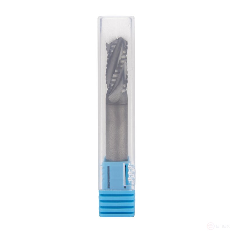 Фреза концевая NORGAU Industrial черновая 8 мм, тип UNI, Z4, VHM/AlCrSiN