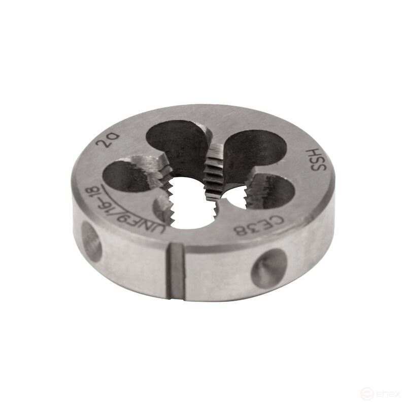 Плашка дюймовая NORGAU Industrial по металлу UNF 9/16, HSS