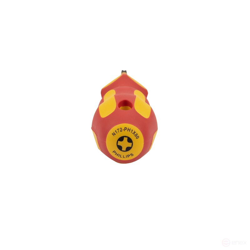 Dielectric phillips screwdriver NORGAU Industrial PH1x80 mm, N172