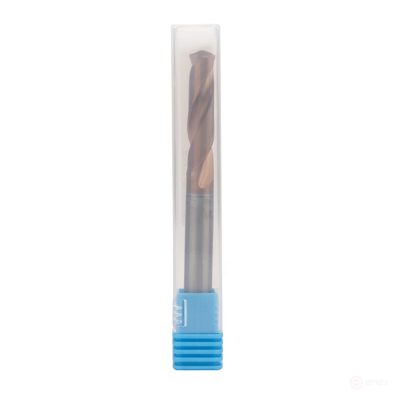 Сверло спиральное NORGAU Industrial по металлу 10 мм, 3xD, VHM/AlCrN/TiSiN