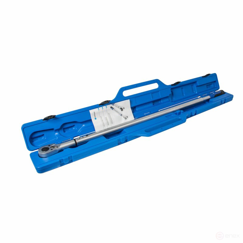 Ключ динамометрический NORGAU Industrial предельный со встроенной трещоткой 1" 150-750 Нм, NTW25-075R