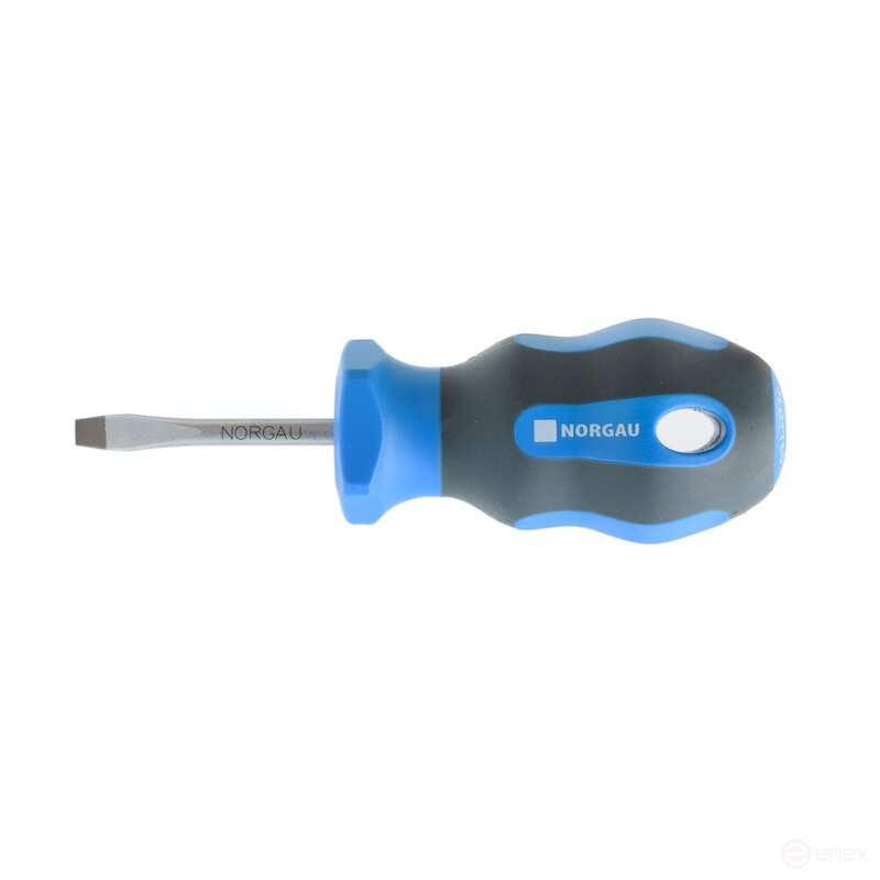 Slotted screwdriver NORGAU Industrial short 4x38 mm, N152