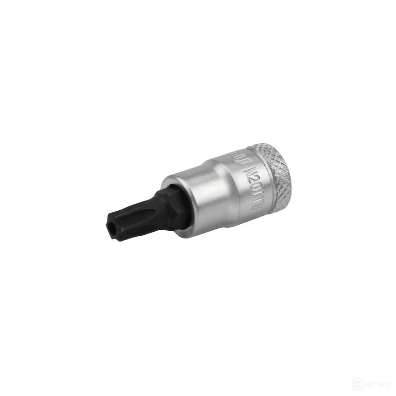 NORGAU Industrial socket head with TORX T27 screwdriver insert, 1/4" drive, N20ITB