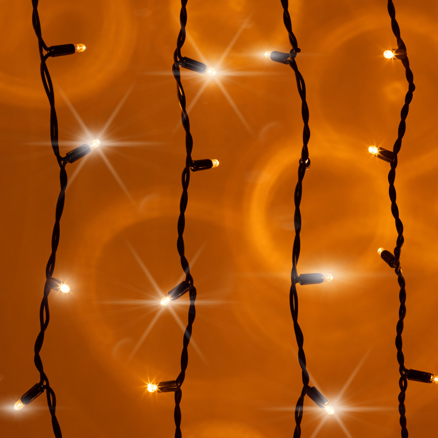 Garland ERA ERAPS-Z LED Christmas Curtain 2*3M Yellow 600 LED