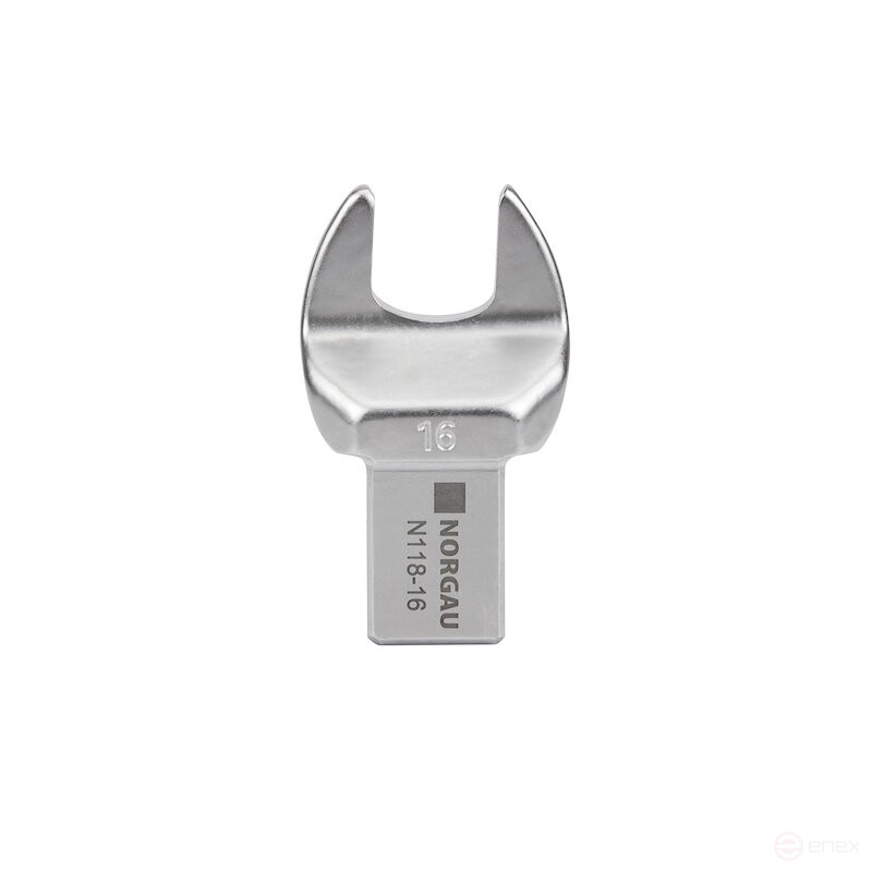 Насадка рожковая NORGAU Industrial для динамометрического ключа 16, прямоугольный привод 14х18
