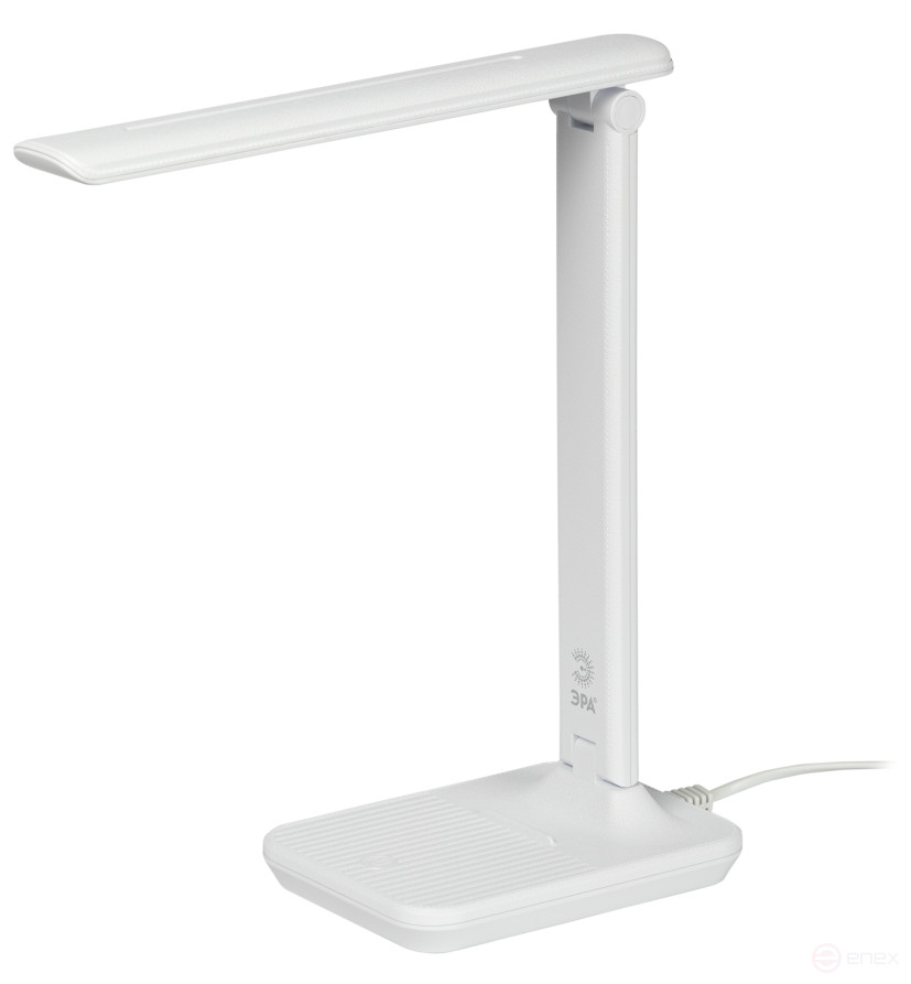 Настольный светильник ЭРА NLED-500-10W-W светодиодный белый