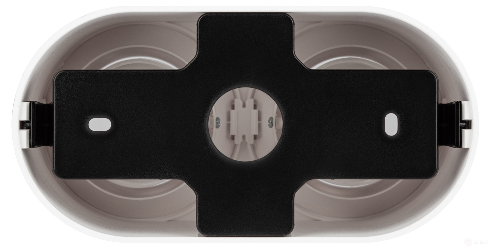 Светильник накладной ЭРА OL25-2 WH под лампу MR16 GU5.3 поворотный белый