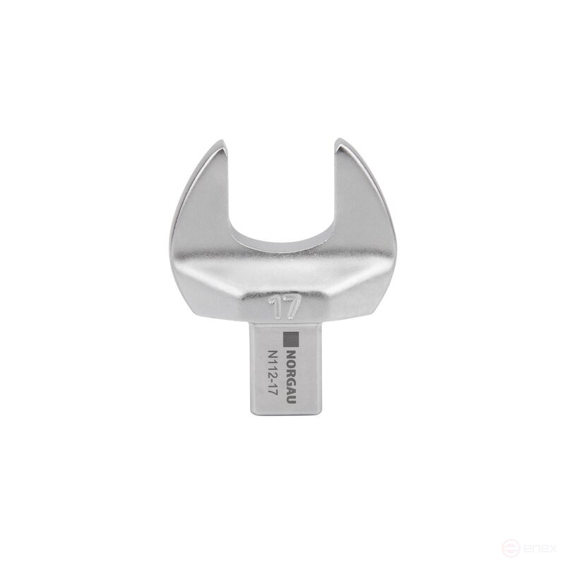 Насадка рожковая NORGAU Industrial для динамометрического ключа 17, прямоугольный привод 9х12