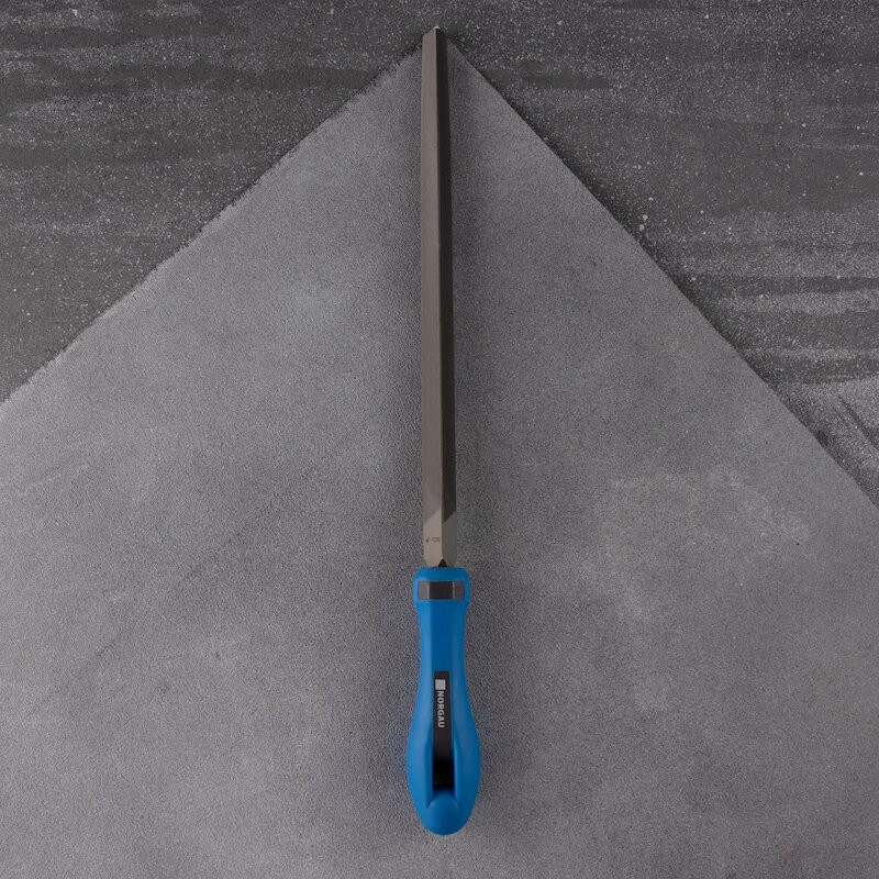 Triangular file NORGAU Industrial tapering, 250 mm, NF-T250