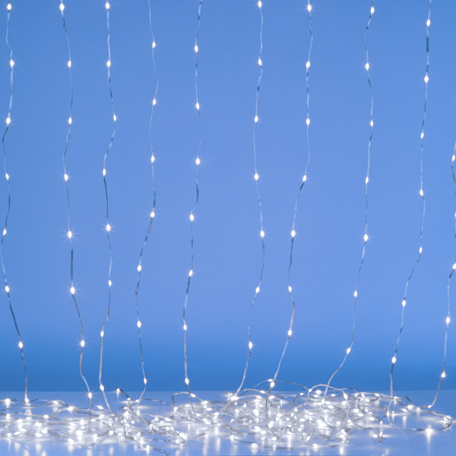 LED Christmas Garland ERA ENIN-200WD Waterfall Curtain Cool White 3*2M 200 LED IP20