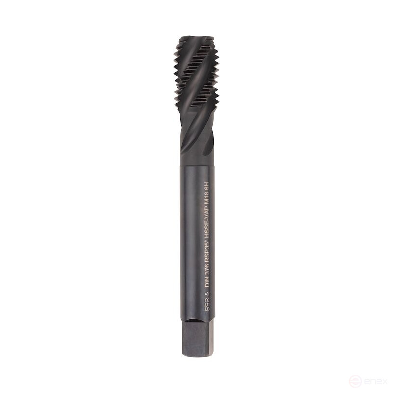 Machine tap NORGAU Industrial for blind holes M18, form C, HSS-E/VAP