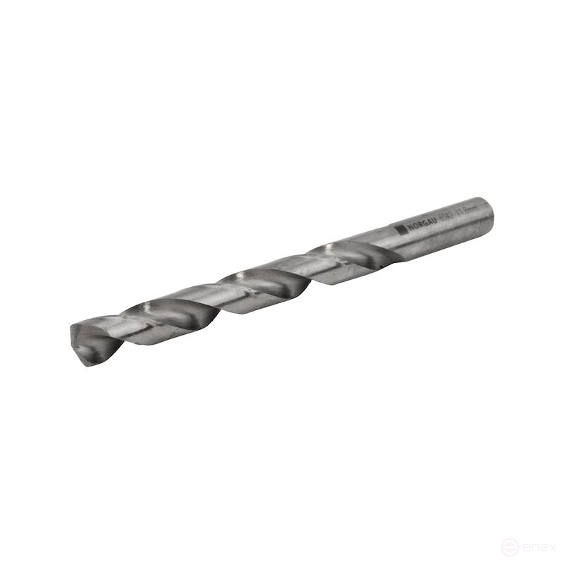 Spiral drill bit NORGAU industrial for metal 11.8 mm, Z2, HSS