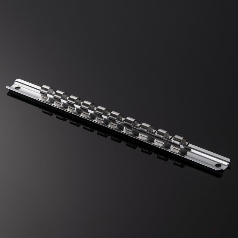 Рейка для десяти головок 3/8" NORGAU Industrial, 260 мм, NVHM30-10