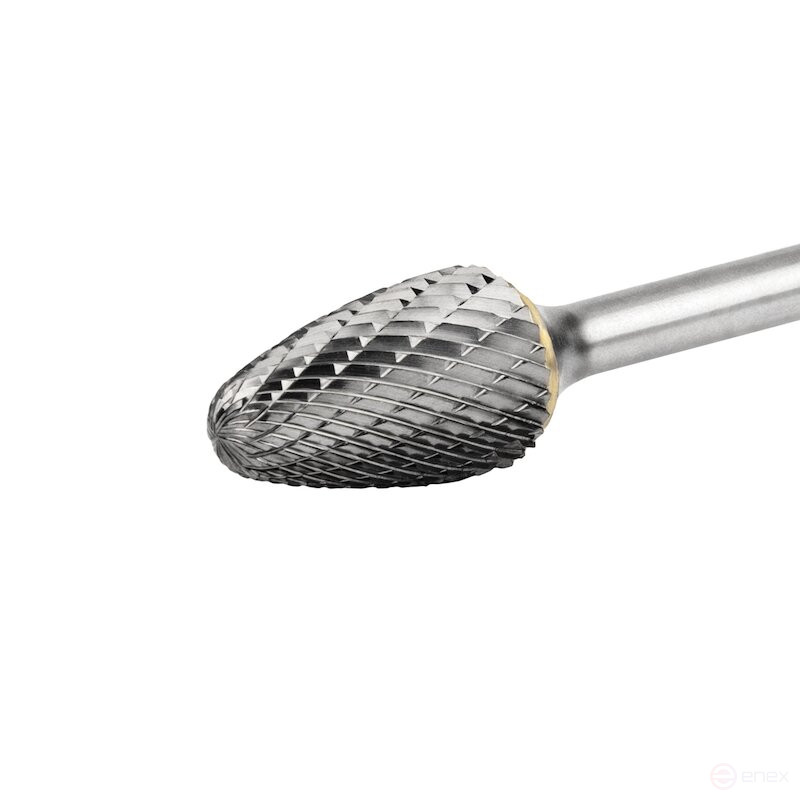 Carbide borehole NORGAU Industrial parabolic 16 mm, R3.6, shape F, DCM