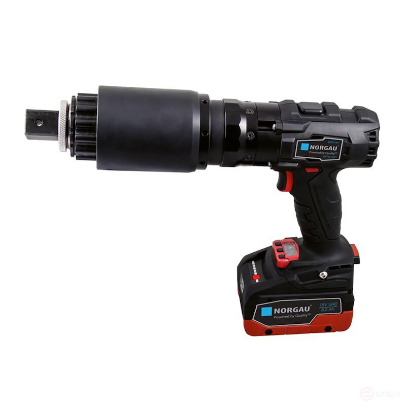 Electric torque wrench NORGAU Industrial with digital display angular 1", 1350-4500 Nm, NETW-45DA