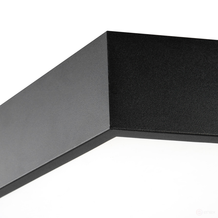 Светильник LED ЭРА Geometria SPO-122-B-40K-066 Hexagon 66Вт 4000К 5300Лм IP40 800*800*80 черный подвесной