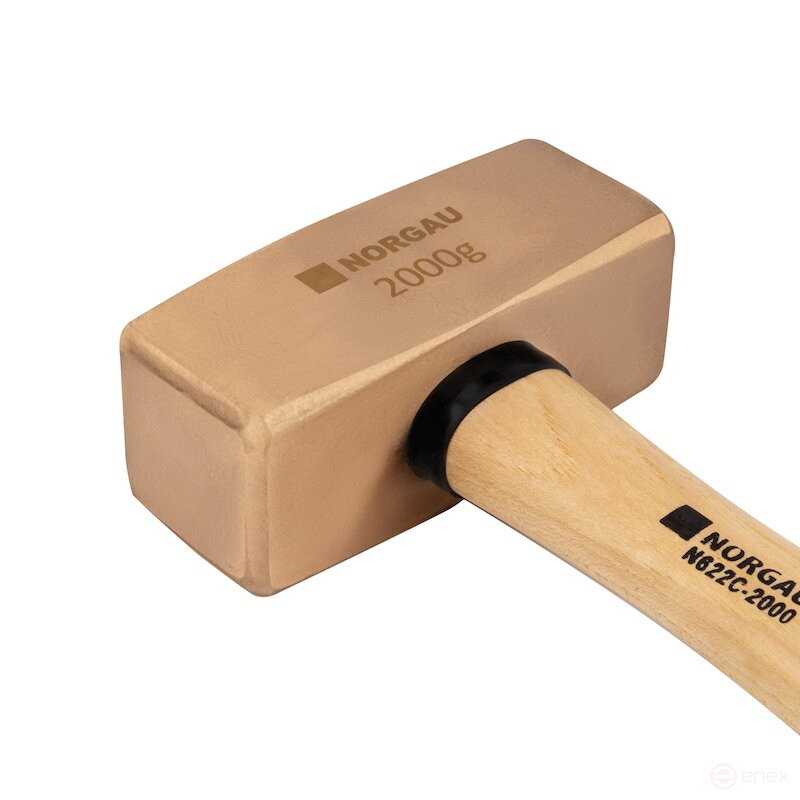 Молоток медный NORGAU Industrial 2000 г, N622C-2000