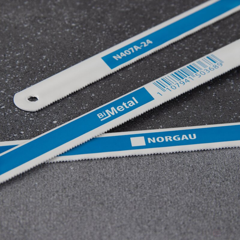 Hacksaw blade NORGAU Industrial bimetallic 300 (10 pcs.), N407A-24