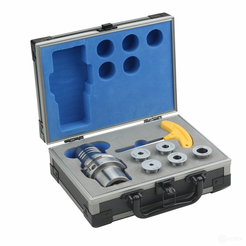 Патрон гидрозажимной NORGAU Industrial с набором втулок, HSK63Ax20x90, DIN69893