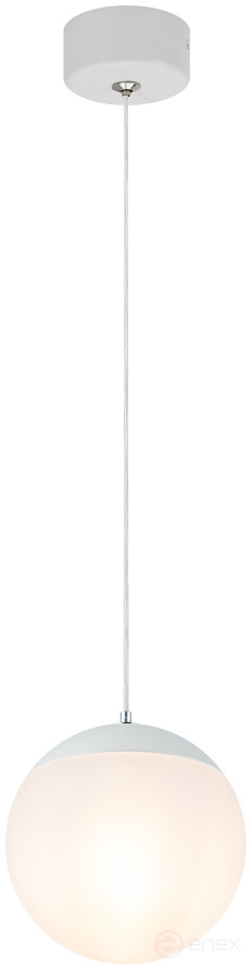 Светильник подвесной (подвес) ЭРА ADELAIDA PL35 WH G9 потолочный шар белый