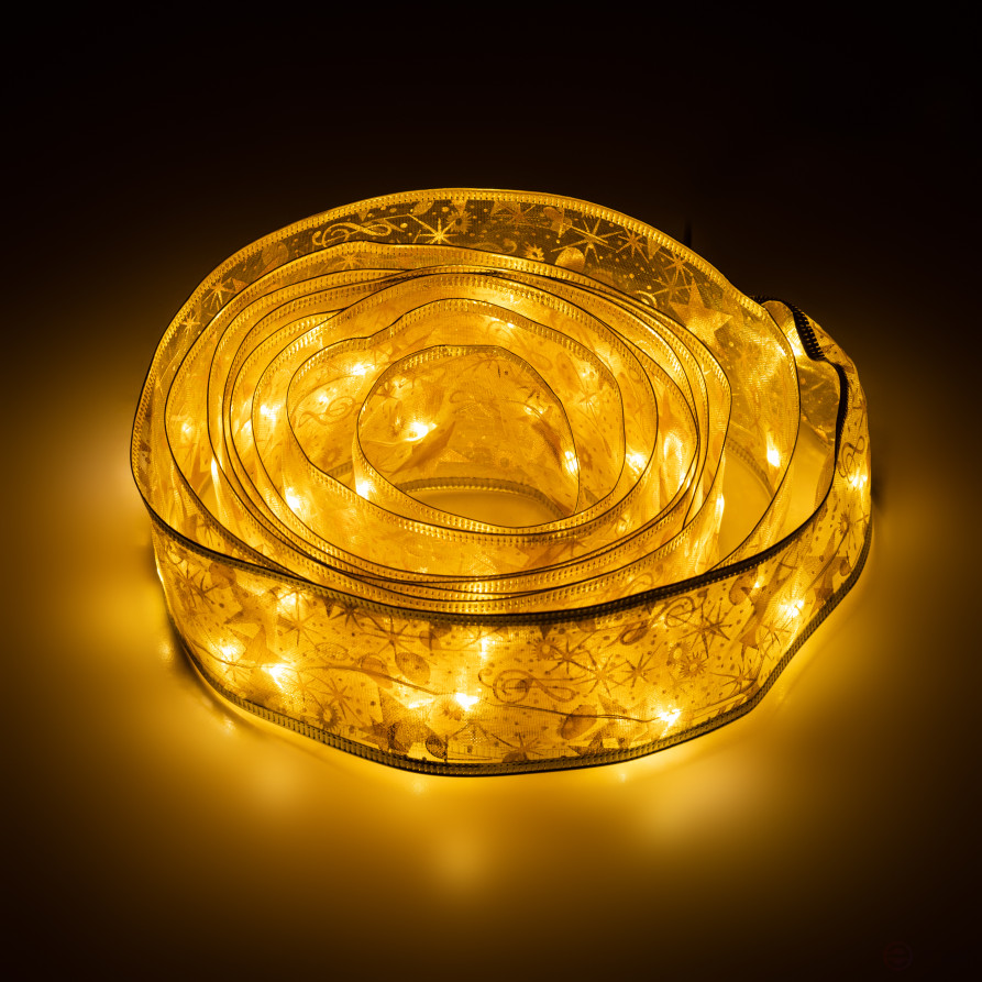 LED Christmas Garland ERA ENIN-30W Thread Ribbon Decorative Warm Light 3M 30 microled IP20
