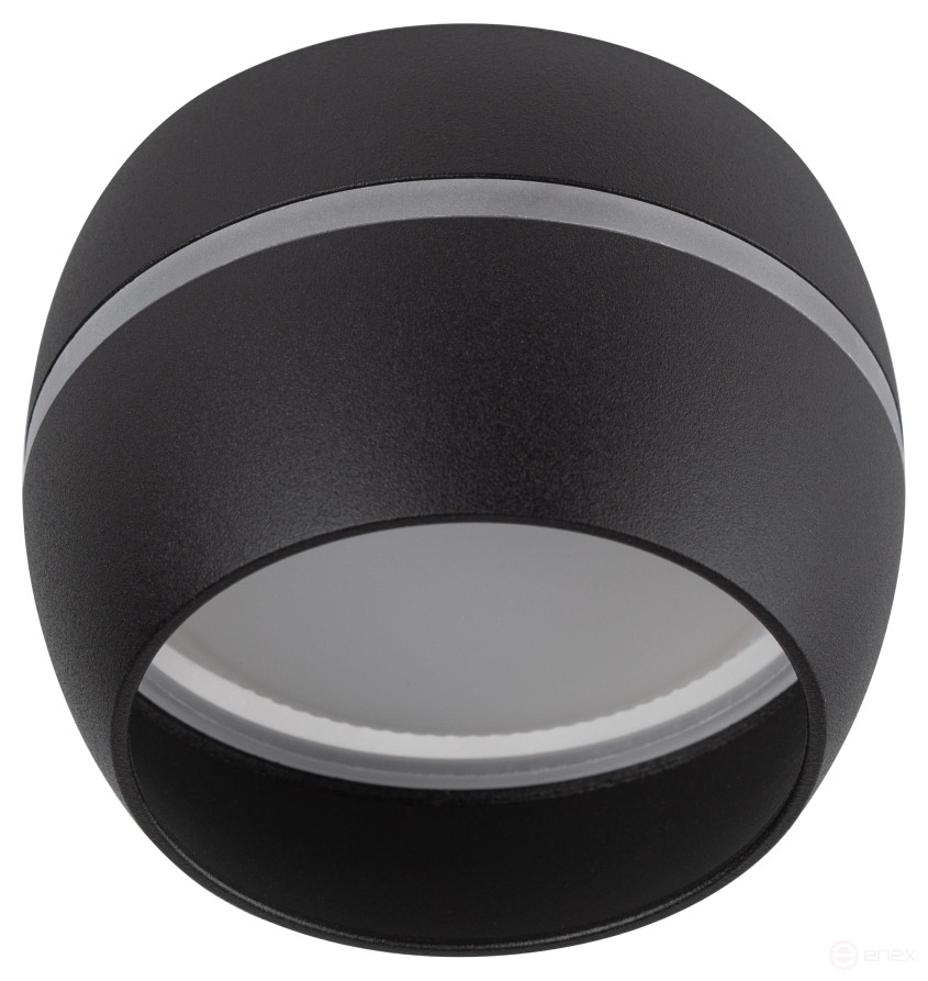 Overhead lamp ERA OL29 BK for lamp GX53 black