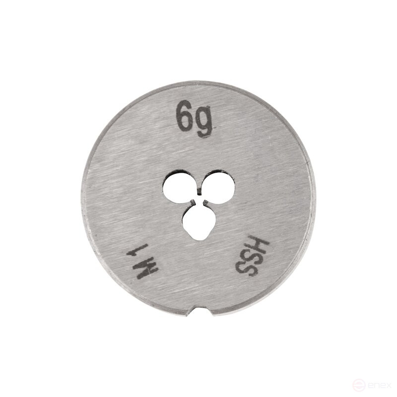 Плашка NORGAU Industrial по металлу M1х0.25 мм, HSS