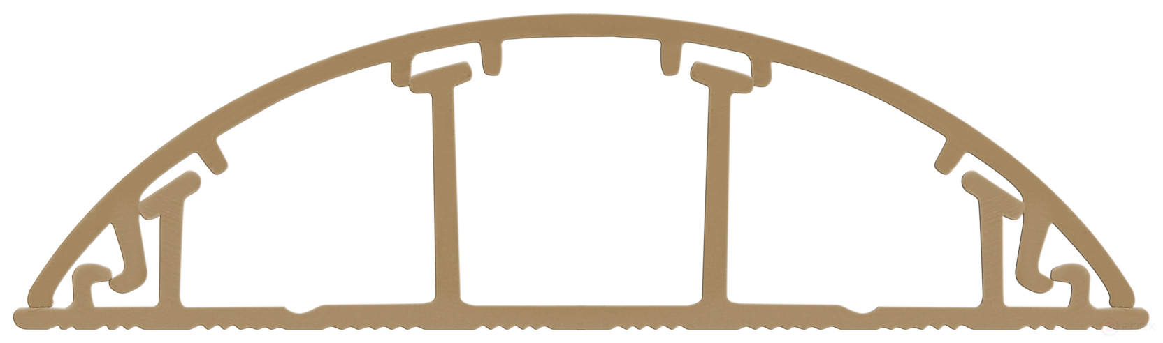 ERA KK Cable Channel-70-16- Beige floor lamp RAL 1001 70x16mm