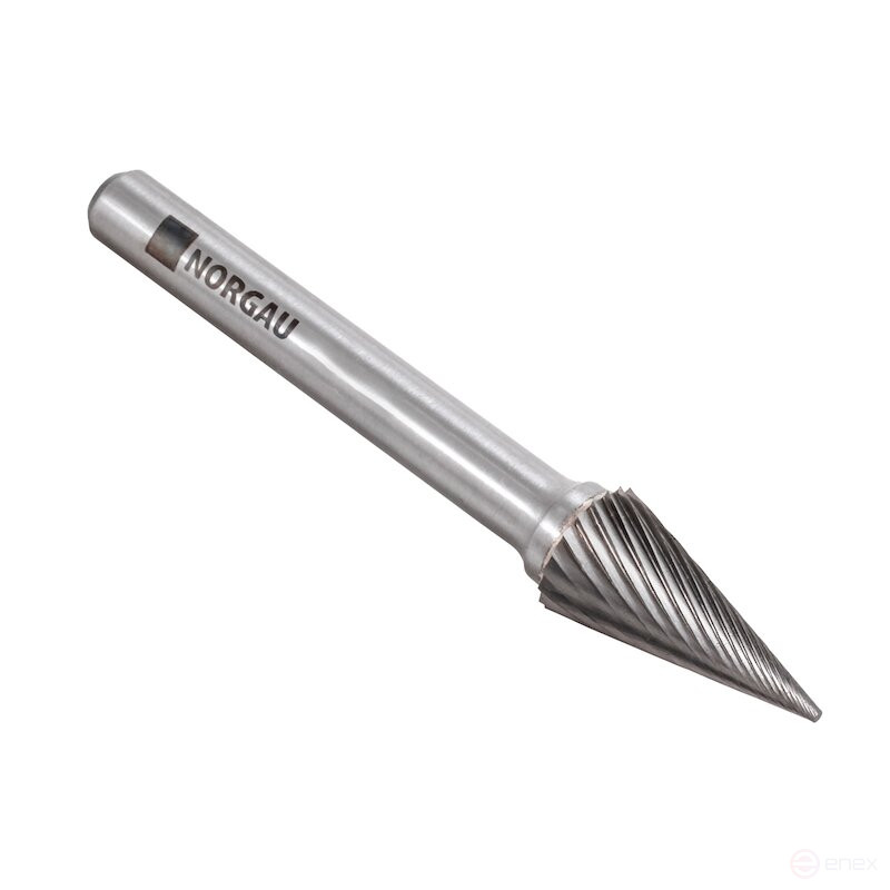 Carbide borehole NORGAU Industrial conical 16 mm, 32°, shape M, ALU