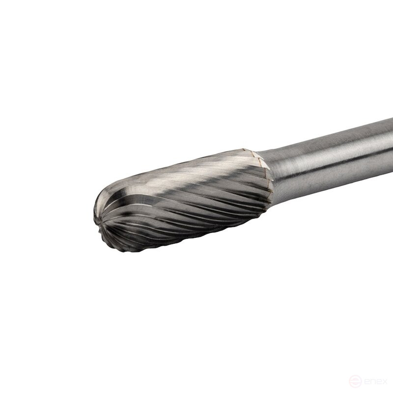 Борфреза твердосплавная NORGAU Industrial сфероцилиндрическая 8 мм, форма C, SCM