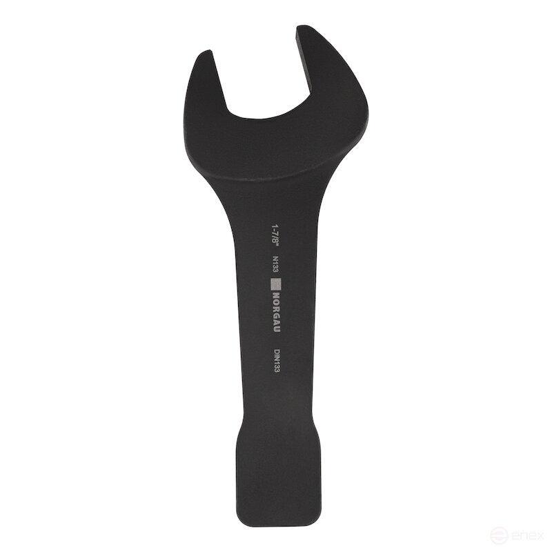 Ключ гаечный рожковый NORGAU Industrial ударный 1.7/8", 281 мм, N133-1.7/8"