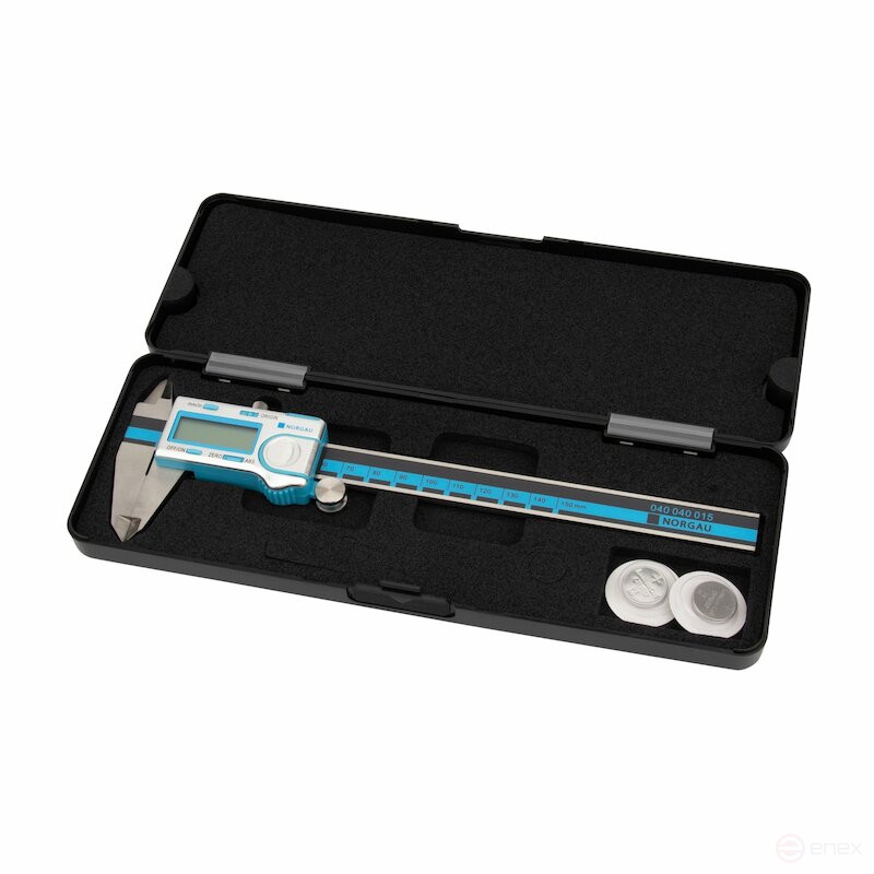 Штангенциркуль цифровой ABS NORGAU Industrial 0-150 мм, NCD-15AD