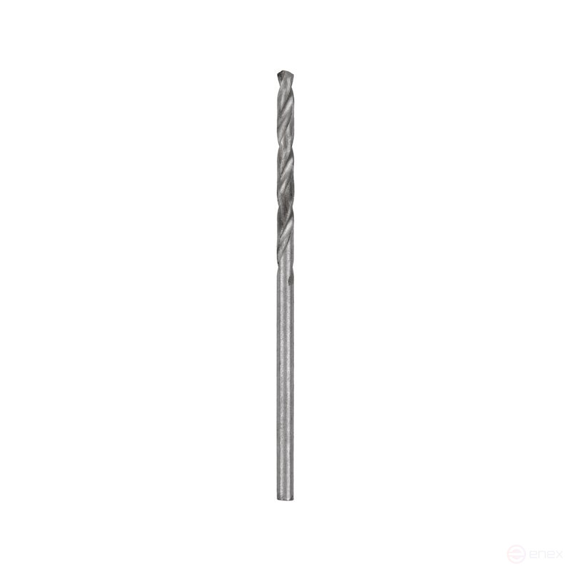 Spiral drill bit NORGAU industrial for metal 1.75 mm, Z2, HSS