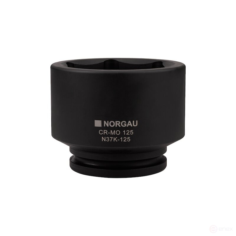 Головка торцевая ударная NORGAU Industrial шестигранная 1.1/2", 125 мм, N37K-125