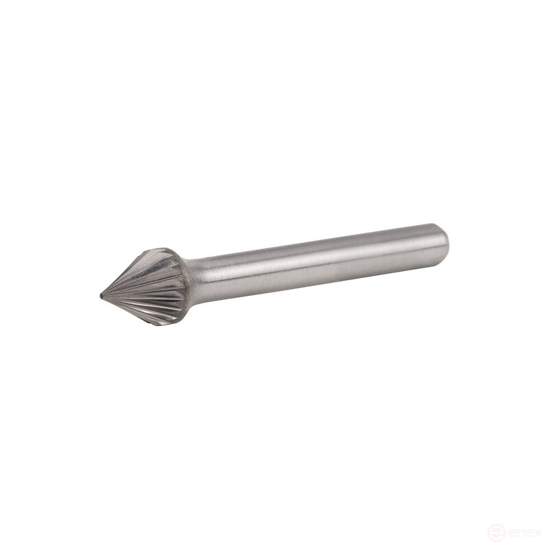 Carbide borehole NORGAU industrial conical 10x53 mm, 60°, shape J, SCM