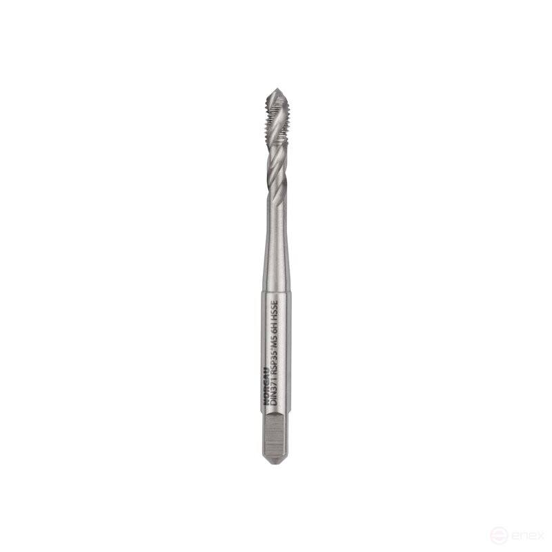 Метчик машинный NORGAU Industrial для глухих отверстий M5, форма C, HSS-E