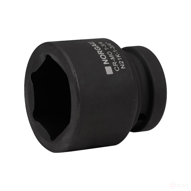 Головка торцевая ударная NORGAU Industrial шестигранная дюймовая 1", 1.3/4", N21K-1.3/4