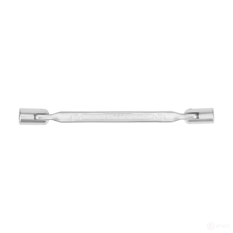 Ключ гаечный торцевой шарнирный двусторонний NORGAU Industrial 12x13, N34