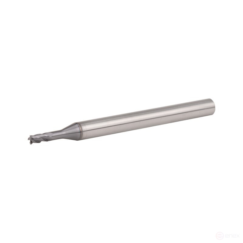 End mill NORGAU Industrial for metal 2 mm, Z4, VHM/TIALN