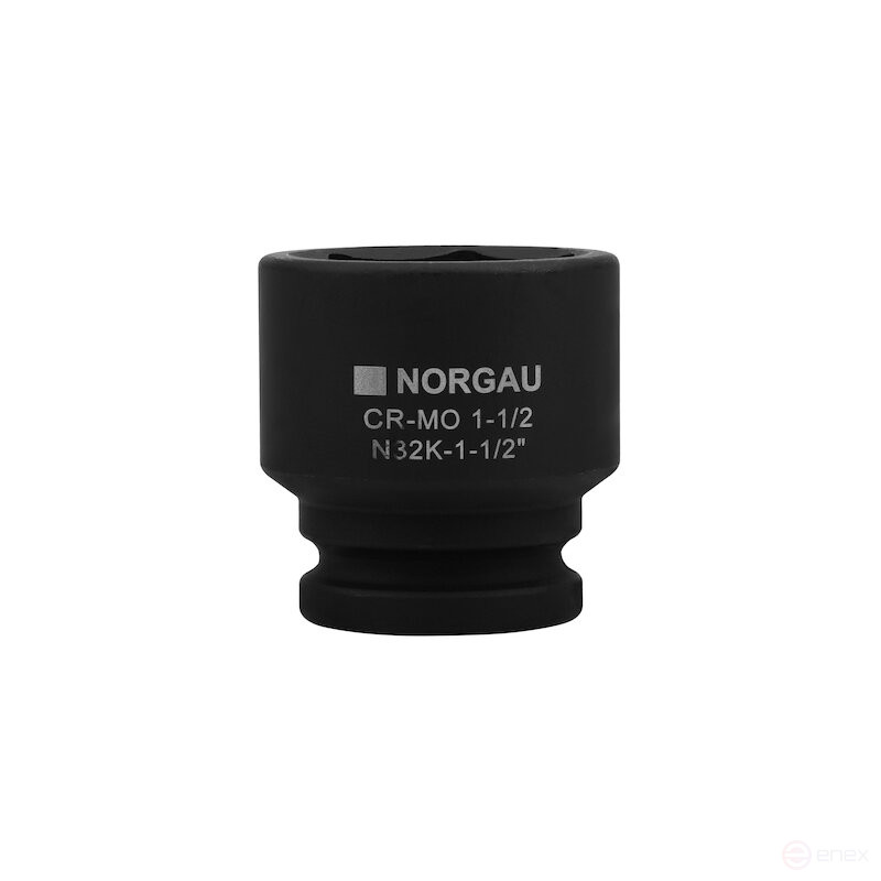 Головка торцевая ударная NORGAU Industrial шестигранная 3/4", 1 1/2", N32K-1 1/2