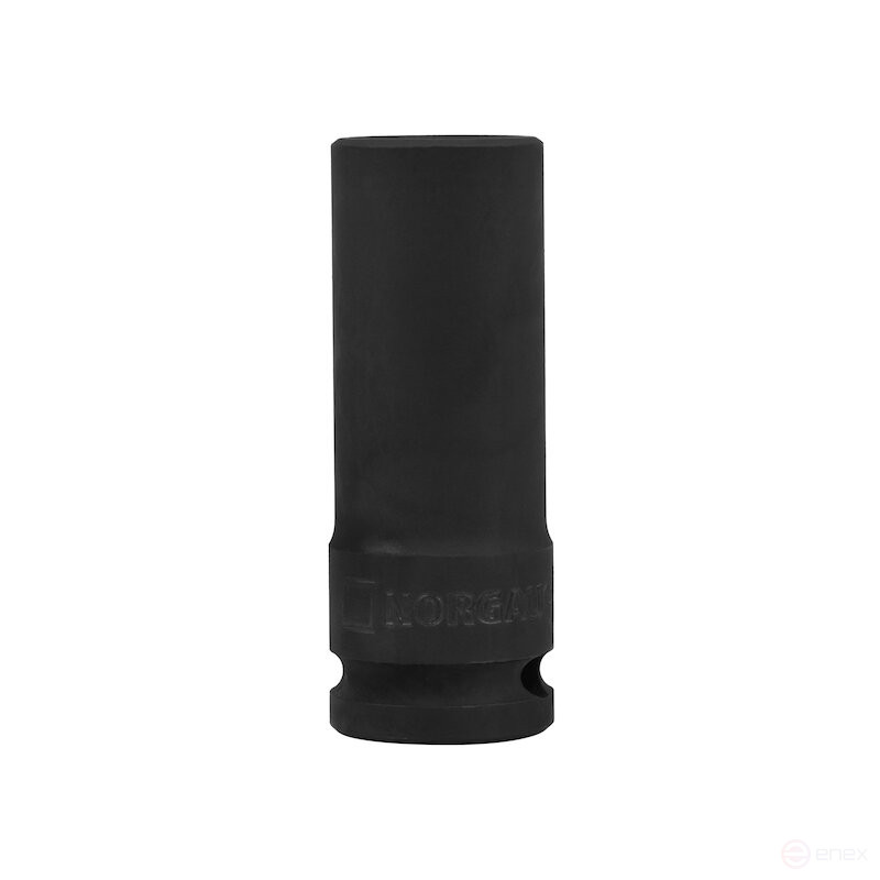 Головка ударная торцевая NORGAU Industrial шестигранная удлиненная 1/2", 19 мм, N19KL-19