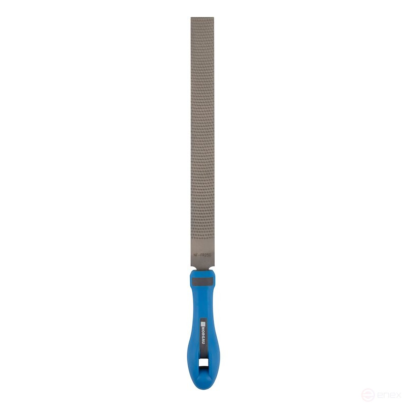 Рашпиль плоский NORGAU Industrial тупоносный, 250 мм, NF-FR-250