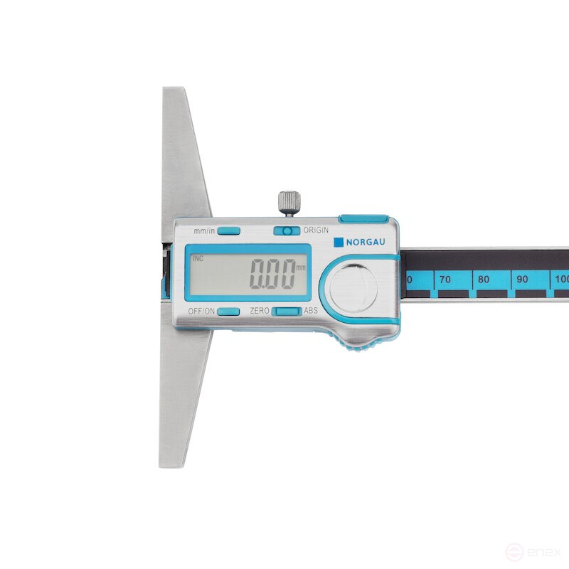 Штангенглубиномер цифровой NORGAU Industrial 0-200 мм, NDD-AD