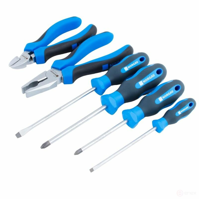 Набор инструментов NORGAU Industrial NPS-SET-PS3, 6 предметов
